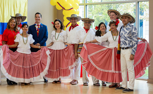 Colombia Garden gala group