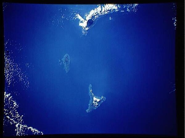 NASA image of Comoros