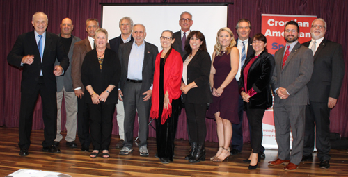 Honorees and committee members