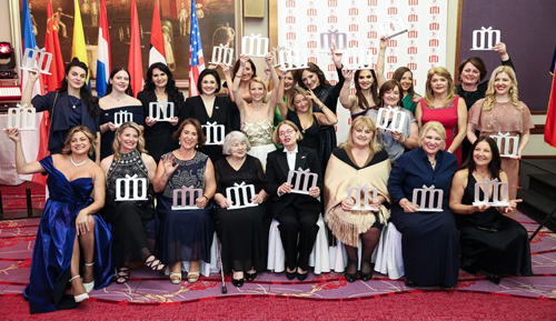 Branka, Jozefina and other award winners (Photo: Croatian Women's Network)