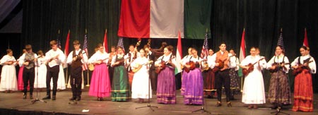 Cleveland Junior Tamburitzans Performing at the Hungarian Festival of Freedom 10-21-06
