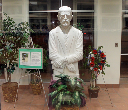 Bust of Tomas Masaryk, 1st president of Czechoslovakia