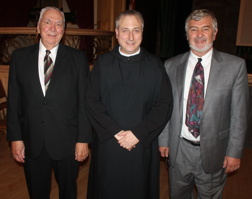 Stephen Sebesta, Fr. Michael Brunovsky and Paul Burik