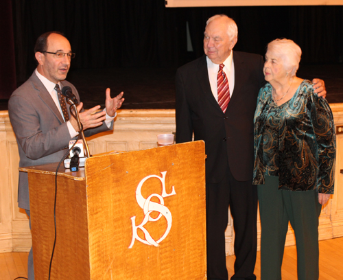 Councilman Tony Brancatelli, Steve Sebesta and Helen Roth