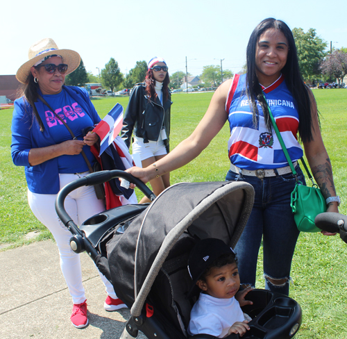 Having fun at first ever Dominican Festival held in the city of Cleveland