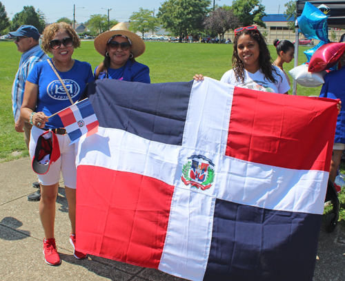 Having fun at first ever Dominican Festival held in the city of Cleveland