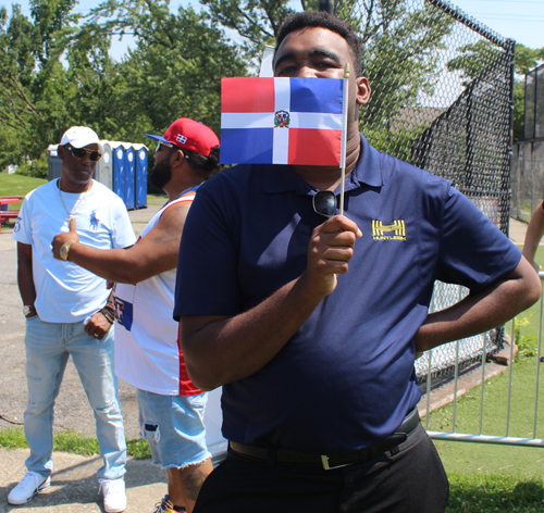 Having fun at first ever Dominican Festival held in the city of Cleveland