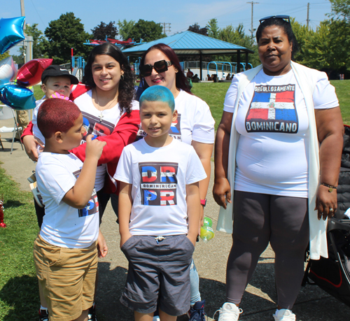 Having fun at first ever Dominican Festival held in the city of Cleveland