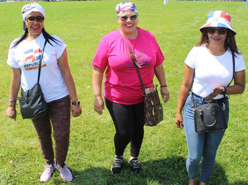 Having fun at first ever Dominican Festival held in the city of Cleveland