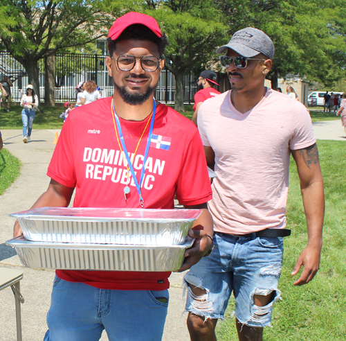 Having fun at first ever Dominican Festival held in the city of Cleveland