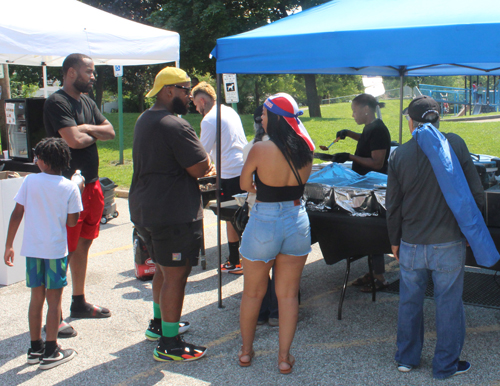 Having fun at first ever Dominican Festival held in the city of Cleveland