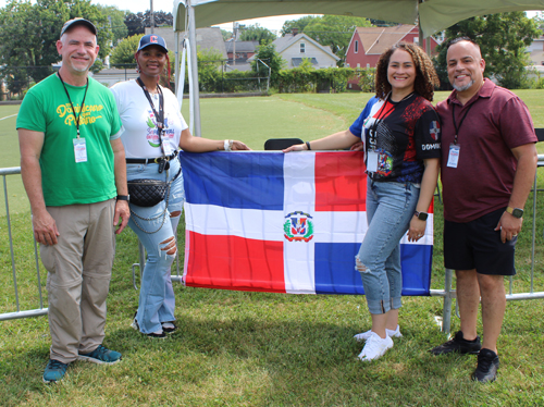 Leaders of the the Dominican Club of Cleveland's 3rd Annual Dominican Festival
