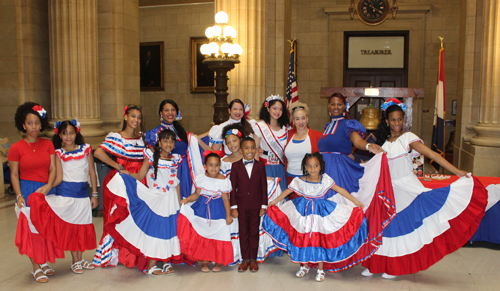 Dominican Flag Raising Celebration