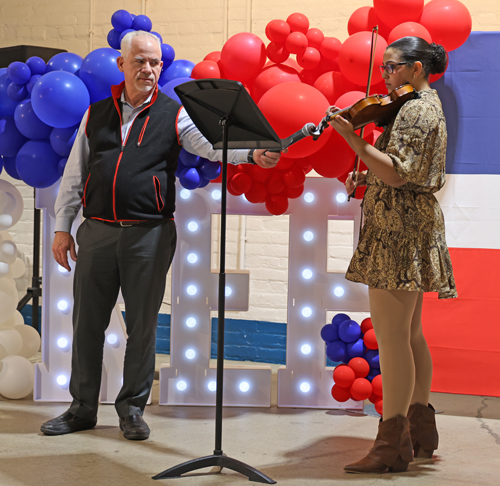 Shoghi McLean and Amanada McLean Gomez