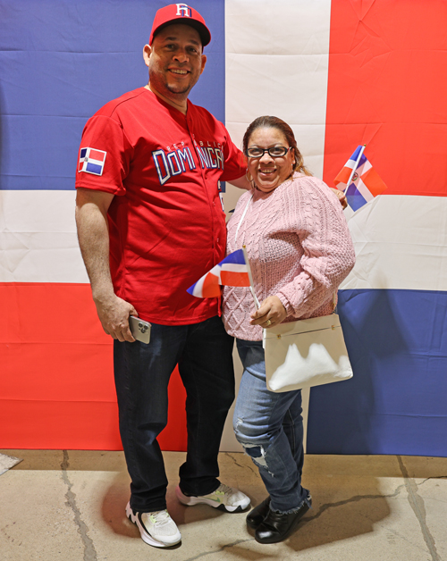 People at the Dominican Independence Day event
