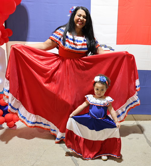 People at the Dominican Independence Day event - Lianny Peguero