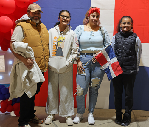 People at the Dominican Independence Day event