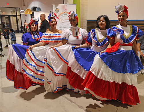 People at the Dominican Independence Day event