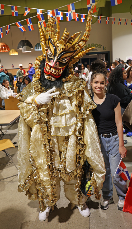 People at the Dominican Independence Day event