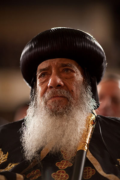 Pope Shenouda in 2009