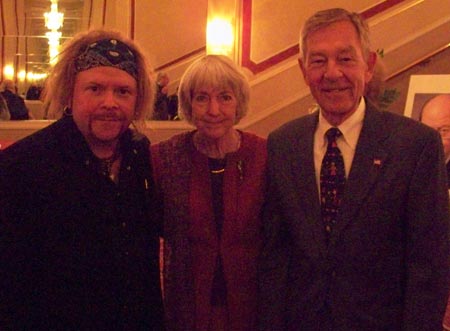 Billy MIller with Janet and Senator George Voinovich