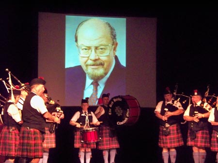 Red Hackle Pipe and Drums and Bill Miller photo