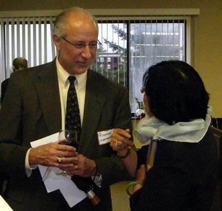 CCWA's Richard Creppage and Margaret Wong