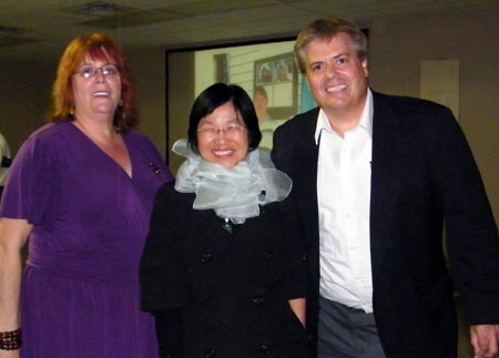 Debbie Hanson, Margaret Wong and Dan Hanson