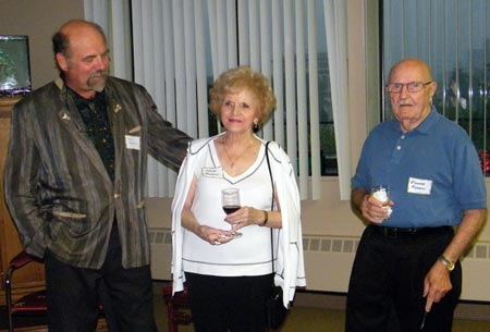 German Ambassador David Jakupca with Irene and Edward Morrow