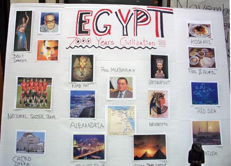 Egypt - 7000 year civilization display