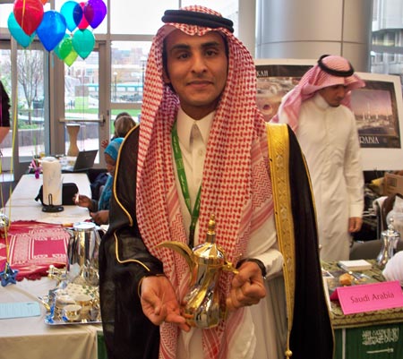 Saudi Arabian student at CSU