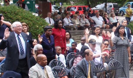 Oath of Citizenship at One World Day