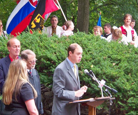 George Brown from Senator George Voinovich's office