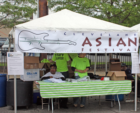 Asian Festival booth