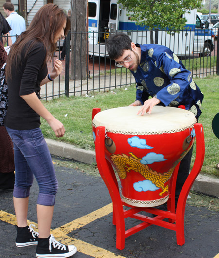 Cleveland Chinese Music Ensemble drum