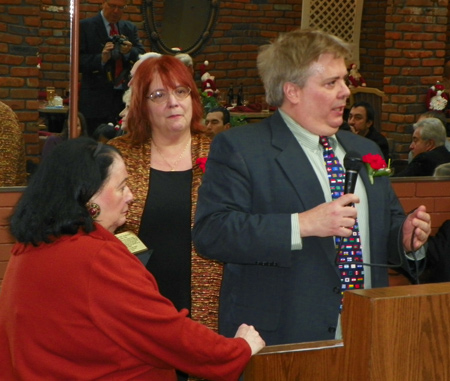 Pat, Debbie and Dan Hanson