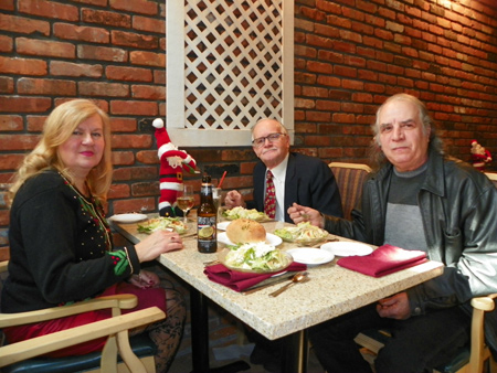 Renate Jakupca, Ron Lawton and Ilia Kazandzieff