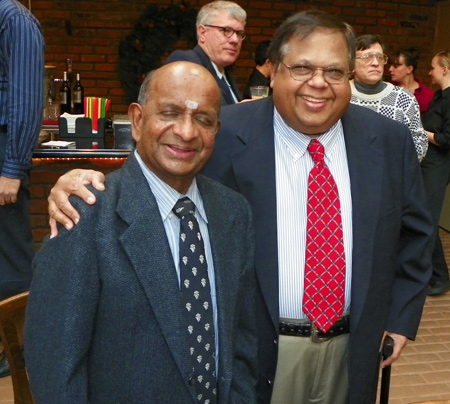 Rahman Balasubramaniam with Joe Thomas
