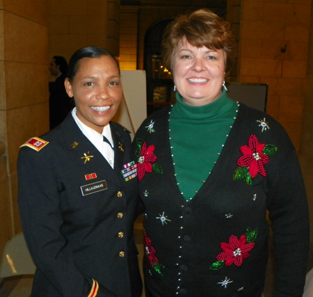 Guests at Cleveland Global Holiday party