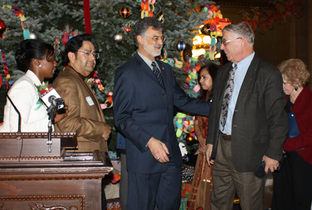 Mayor Jackson and Joe Meissner