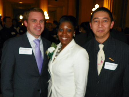 Neil Mohney, Valarie McCall and Johnny Wu