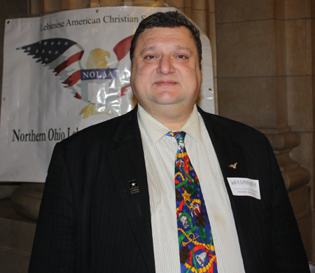 Pierre Bejjani of the Northern Ohio Lebanese American Association