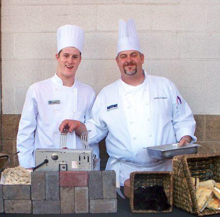 Cleveland Indians chefs led by Chef James Major