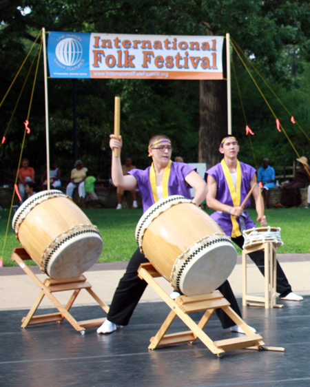 Japanese Taiko Drumming from the Mame Daiko Taiko Drumming Ensemble of the Japanese American Citizens League of Cleveland 