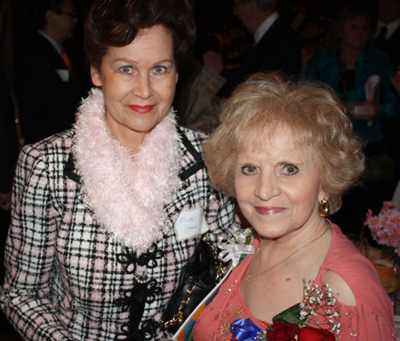 Mary Hamlin and Irene Morrow