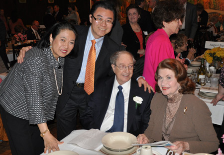 Rose Wong, George Hwang, Albert and Audrey Ratner