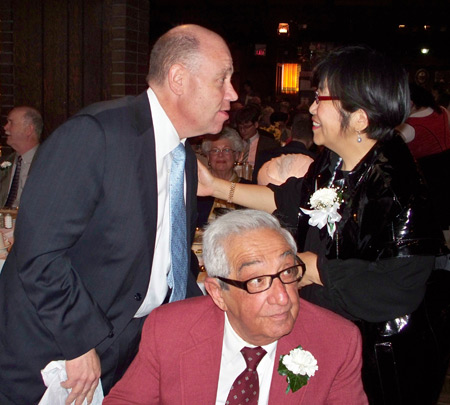 Umberto Fedeli, Margaret Wong and Paul Sciria