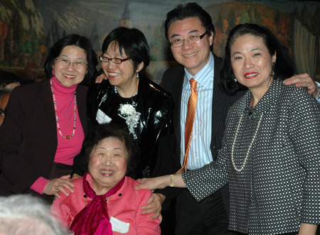 Margaret Wong and family
