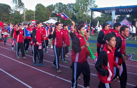 Young athletes from Puerto Rico
