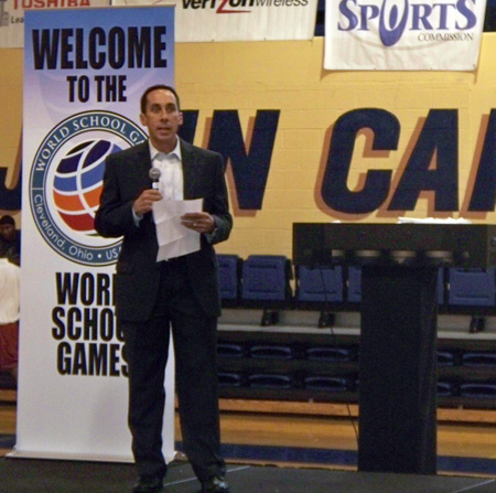 David Gilbert, President & CEO of the Greater Cleveland Sports Commission